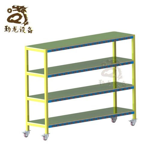 移动电源测试老化架四层防静电周转车货架物料 LED灯具检测设备