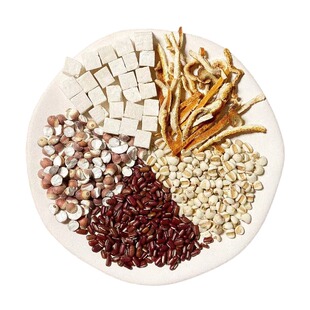 陈皮赤小豆芡实薏仁茯苓组合痰湿体质养生茶排去湿气重泡水调理茶