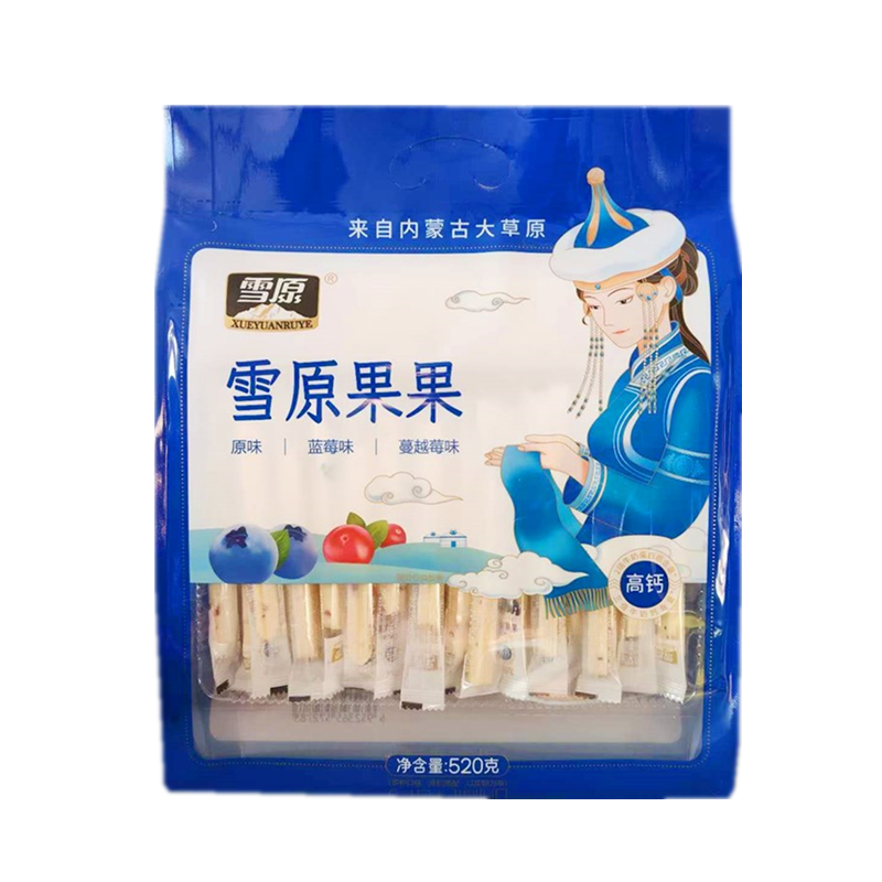 雪原蒙古奶条520克牛奶条儿童