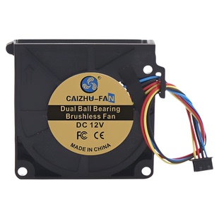 4010涡轮鼓风机4CM温控PWM防潮防氧化12V 3D打印主板离心散热风扇