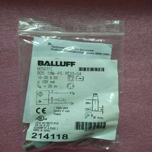 议价原装全新BALLUFF巴鲁夫BOS 18M-PS-RE23-S4 BOS01FE 现货