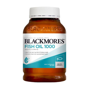 Blackmores澳佳宝高浓度mini小鱼油胶囊400粒无腥味omega3正品