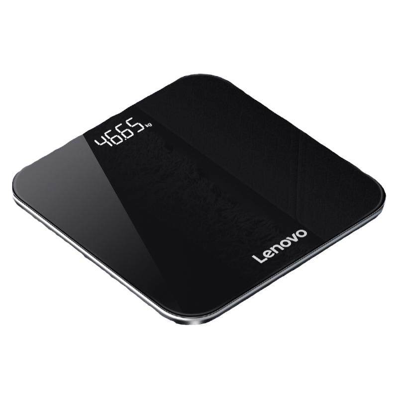 Lenovo联想体重秤家用高精准体脂称小型电子秤家庭充电式减肥专用