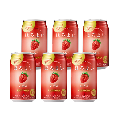 三得利和乐怡鸡尾酒微醺6罐果味