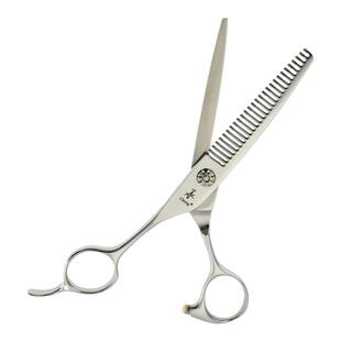 左手理发剪刀承剪专业美发师发廊平剪碎发打薄牙剪日本440C钢材BF