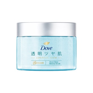 【新品】多芬水光美肌冰淇淋磨砂膏烟酰胺果酸去角质海盐沐浴露