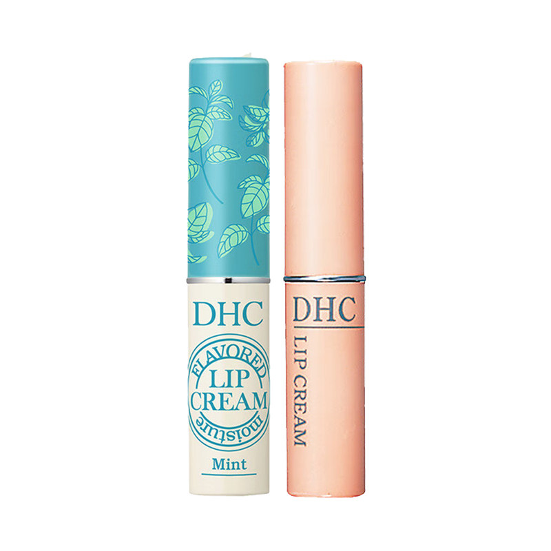 【自营】DHC橄榄护唇膏薄荷润唇膏组合1.5g*2润唇膏保湿滋润