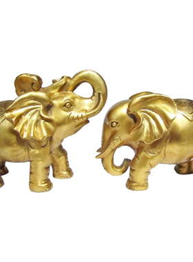 老神仙纯铜吉象摆件开业礼品乔迁