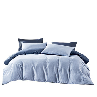 富安娜全棉被套单件套学生宿舍单人双人纯棉被罩被芯套床上用品