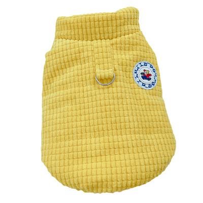 可牵引棉衣狗猫秋冬保暖可爱外套