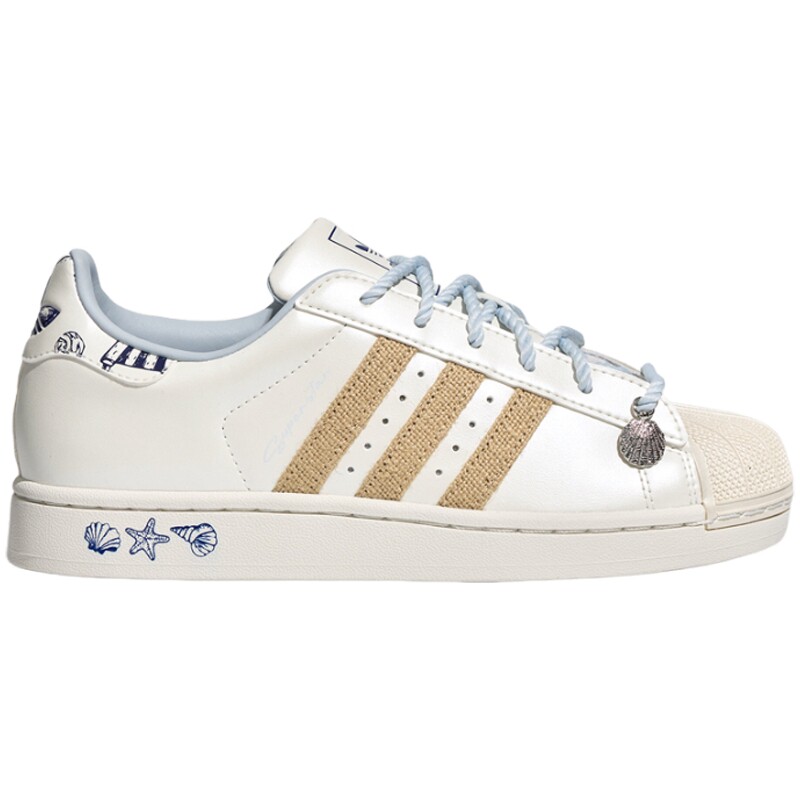 滔搏丨adidas阿迪达斯三叶草男女SUPERSTAR时尚运动休闲鞋LB9763