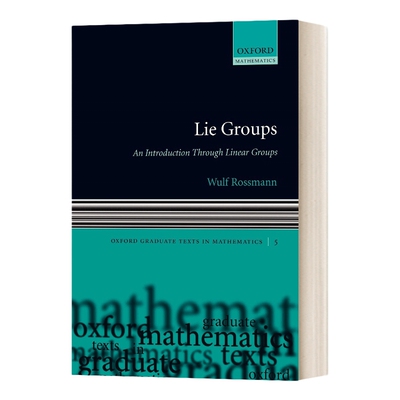 英文原版 Lie Groups 李群 线性群简介 英文版 进口英语原版书籍