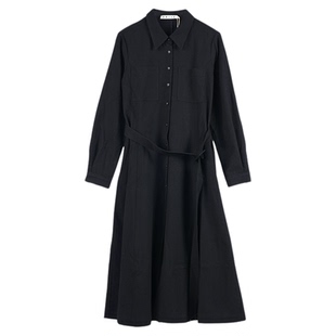 【ZOLLE因为】经典日常百搭连扣宽松连衣裙