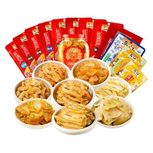 乌江榨菜组合涪陵年货大礼包2250g清爽鲜脆榨菜清淡开味下饭咸菜