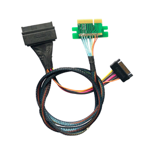 U2固态硬盘数据线U.2转PCIE转接线NVME SSD硬盘转接线8654转8639