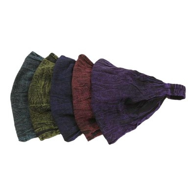 手工嬉皮宽边做旧欧美风复古发带