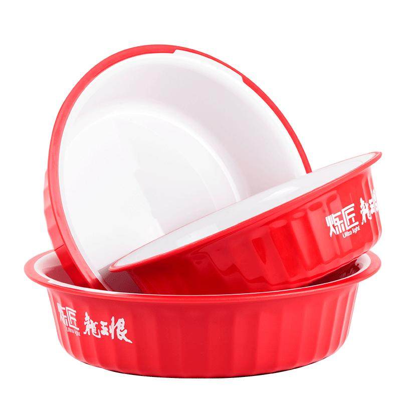 龙王恨开饵盆三件套拉饵搓饵饵料盆压铸成型加厚装鱼盆钓鱼装备