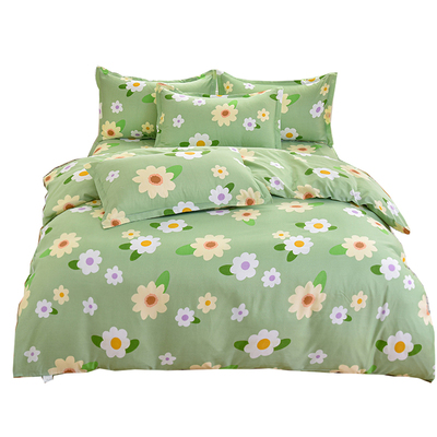 水洗棉被套不缩水不褪色被罩