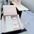 Pink Thousand Bird Grid Gift Box Comes with a Carrying Bag Approximately 20 * 20cm