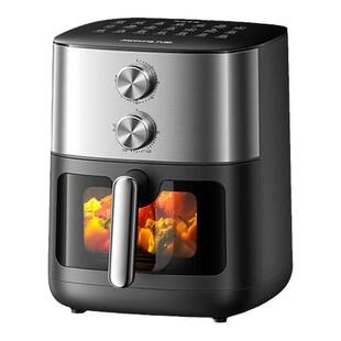 九阳焱烤空气炸锅轻音免翻面家用6.5L可视大容量一体电炸锅蒸烤箱