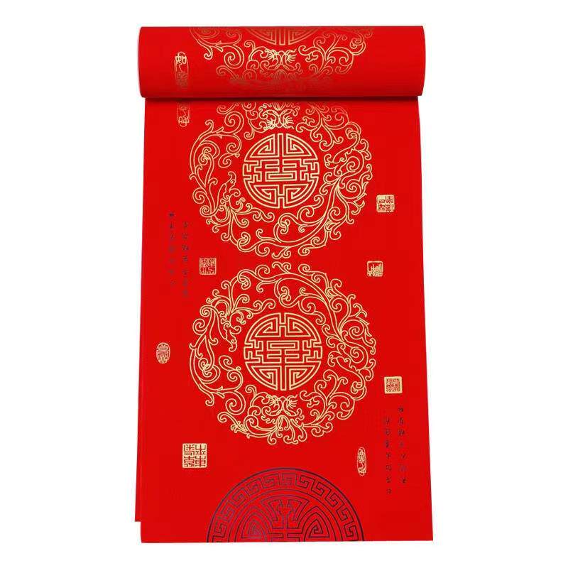 加厚经典珠江春联纸空白手写瓦当