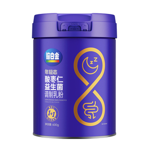 脑白金成人女士0糖脱脂助眠奶粉