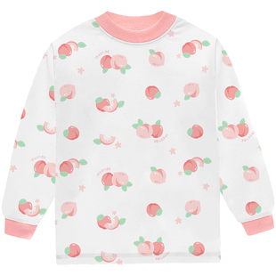 小青龙儿童秋衣单件上衣纯棉男童女童全棉内衣套装宝宝秋衣裤冬季