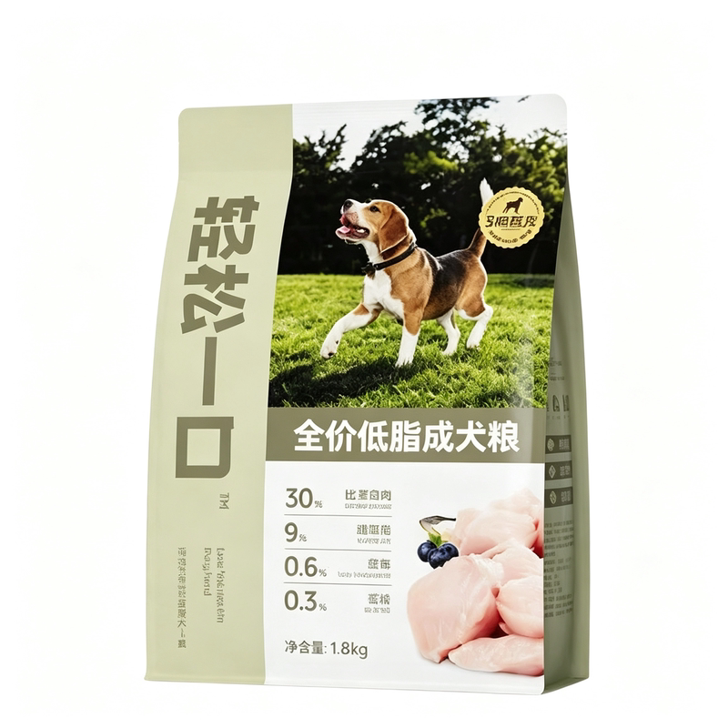麻球说全价低脂成犬减肥控体重粮