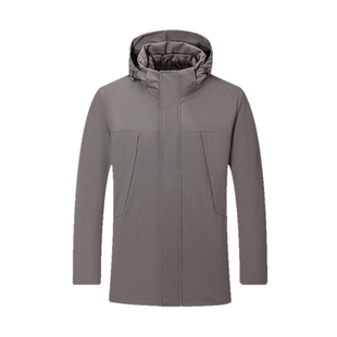 [石墨烯]七匹狼男士三合一羽绒服2025冬新款茄克保暖防水夹克外套