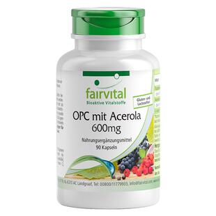 德国Fairvital葡萄籽粉精华胶囊口服美原花青素opc白丸官方旗舰店