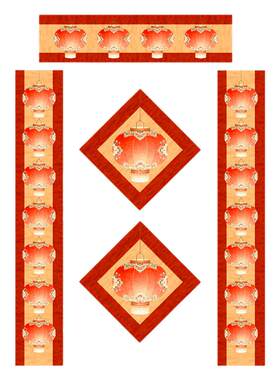景阳阁2026马年新春对联纸