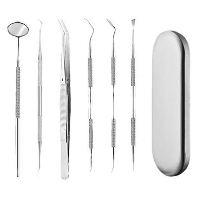 不锈钢牙签套装神器结石专用工具