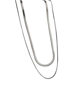 嘻哈双层叠戴项链女中性配饰