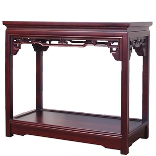 新中式边几全实木沙发缝隙窄角几长方条桌侧边柜茶几盆景茶水桌子