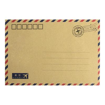 复古牛皮信纸信封套装毕业季成人礼表白送男女朋友高级仪式感可手写快递邮寄情书明信片卡片生日贺卡欧式白色