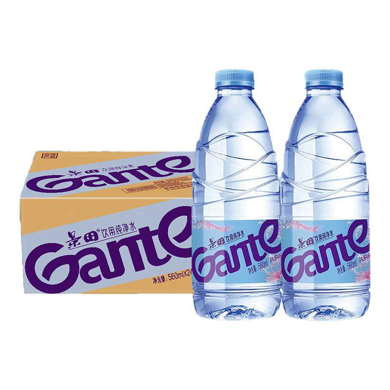 景田纯净水560ml*24瓶商务用水