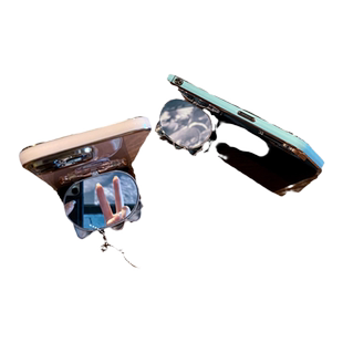 适用苹果7plus手机壳新款iPhone7p的防摔全包ip七硅胶i套a1661女splus带镜子支架款puls2022苹可爱钢化膜生士