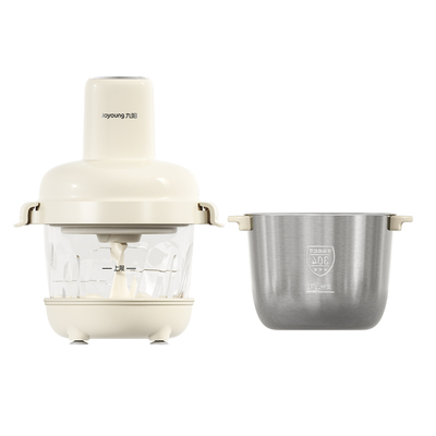 九阳和面绞肉一体机家用大容量搅拌机双杯多功能绞馅机官方正品