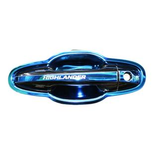 适用丰田汉兰达汽车用品大全改装专用装饰用品实用配件门碗拉手贴