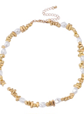 异形CCB珍珠项链个性小众设计感