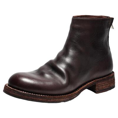 加绒保暖皮靴纯手工男靴