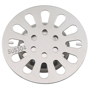 304不锈钢地漏盖子圆形加厚盖片浴室卫生间下水道过滤网防臭芯器
