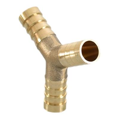 宝塔接头一字插Y叉三通L型直接煤气燃气管人字8/10/12/14/16/19mm