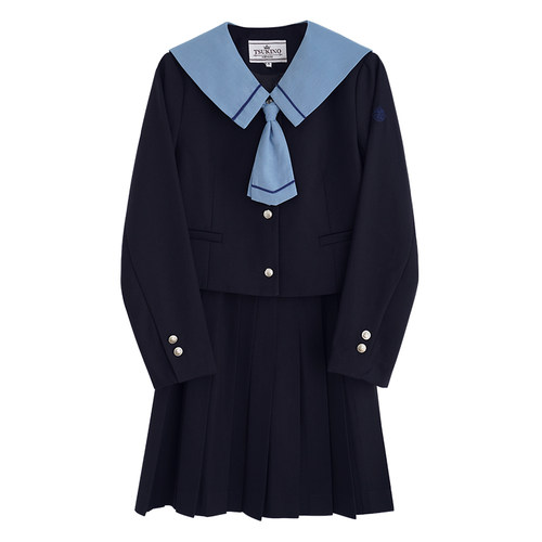 【月野HOUSE】*不若草*原创JK制服学院风水手服校供感变形襟冬服