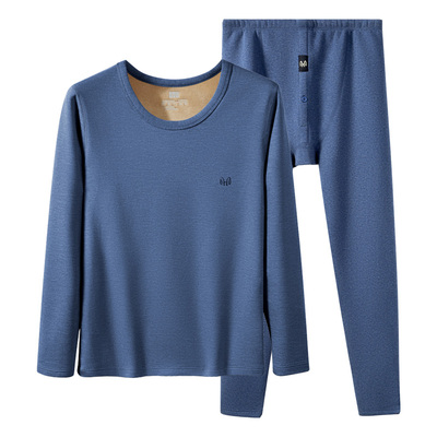 恒源祥纯棉男士秋衣裤套装