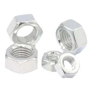 螺丝螺母大全镀锌六角螺母螺帽螺丝帽螺丝母M3M4M5M6M8M10M12MM16