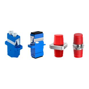 SC\FC\ST\LC光纤法兰光纤法兰耦合器SC-FC\LC-FC\SC-LC\ST-LC公对母转换连接APC\UPC连接对接器小方大方圆头