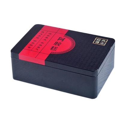 可冷藏一斤装阿胶糕包装盒铁盒