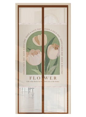 金刚纱防蚊虫磁吸门帘遮挡隐私