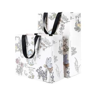 爱丽丝梦境轻奢礼品袋礼袋手提袋高级感结婚生日伴手礼物包装纸袋